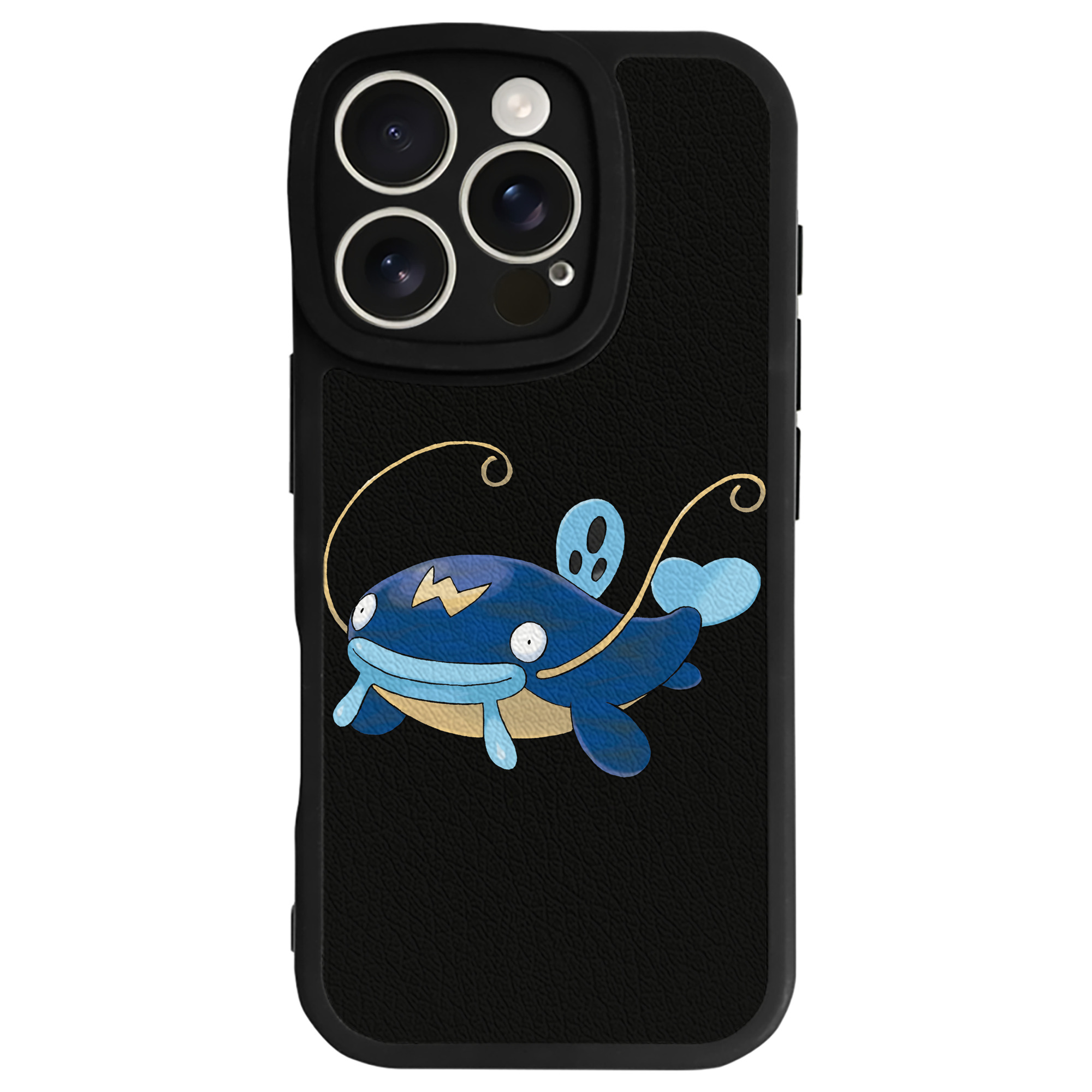（画像用） ポケットモンスター Pokémon 【iPhone 16シリーズ対応】シリコンスマホケース（レザー調） 材質：シリコン